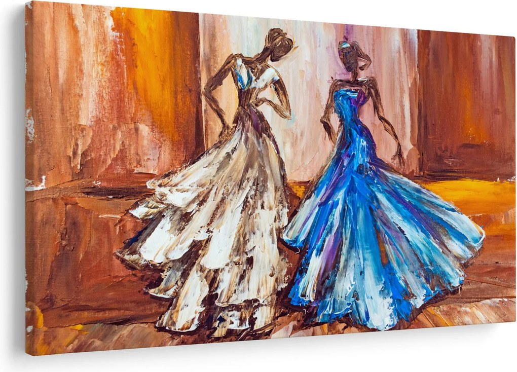 Obraz - Tanečnica, olejomaľba (90x60 cm)