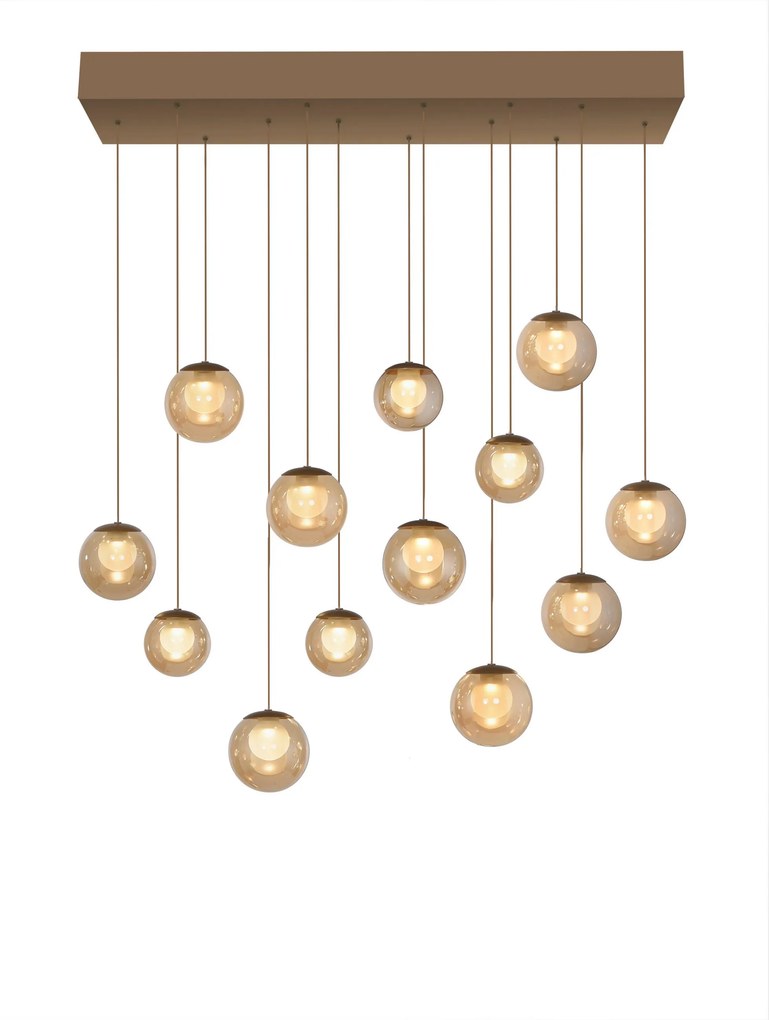 XXXLutz ZÁVESNÉ LED SVIETIDLO, 100/40/180 cm - Interiérové svietidlá - 003467045604