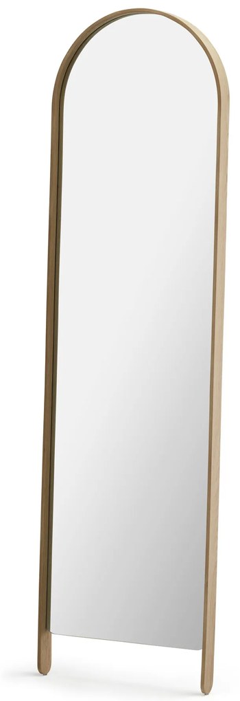 Podlahové zrkadlo Woody Floor Mirror – dub