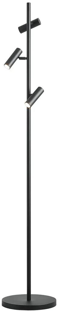 TREVO FLOOR BLACK | Moderná stojaca lampa