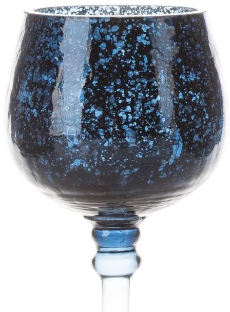 DEKORAČNÝ SKLENENÝ SVIETNIK VERRE2 (FI) 9X25 CM BIELY