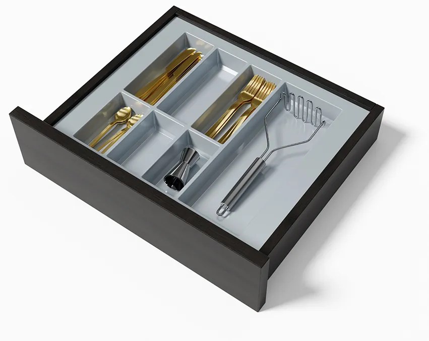 Agoform Príborník Classico strieborno-sivá pre StrongBox 60 (504 x 474 mm)