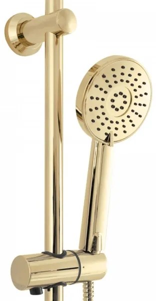 REA-P7006 - Sprchová súprava s batériou LUIS zlatá