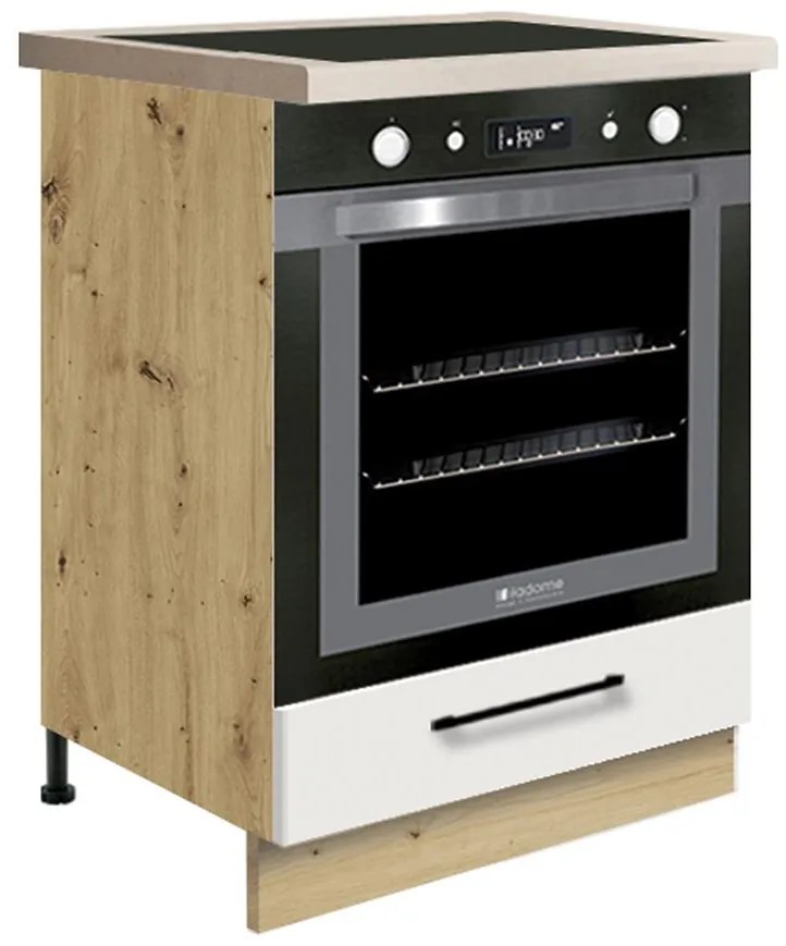 Skrinka do kuchyne Infinity 17D WHITE ARTISAN