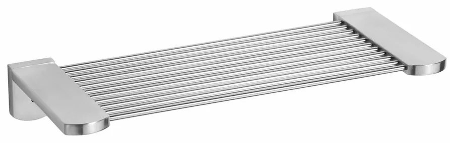 SAPHO XS603 X-steel drôtená polička do sprchy, nehrdz. oceľ mat