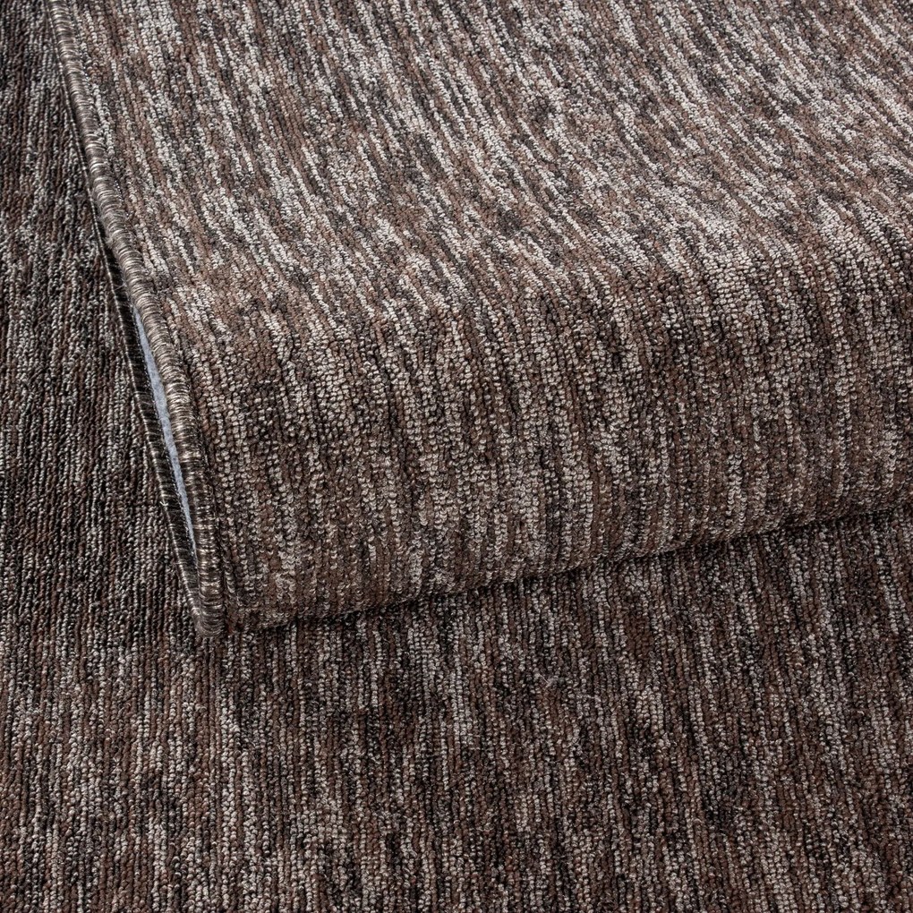 Ayyildiz, Kusový koberec Nizza 1800 brown, 60x100, hnedá, chodba / predsieň