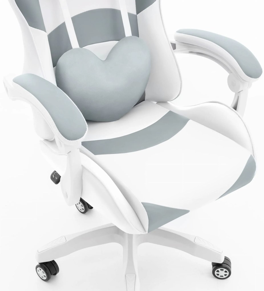 Hells Herné kreslo Hell's Chair Rainbow White Grey