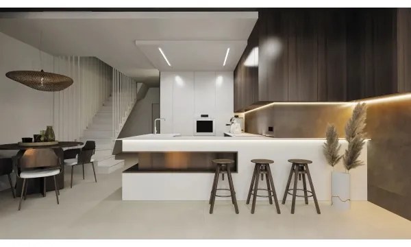 Deante BRE_075M - Batéria s vytiahnuteľnou sprchou ERIDAN, lesklý chróm