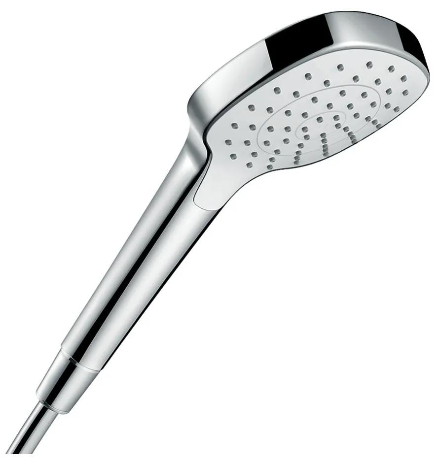 Hansgrohe Croma E - Ručná sprcha 1jet EcoSmart 9 l/min, biela/chróm 26815400