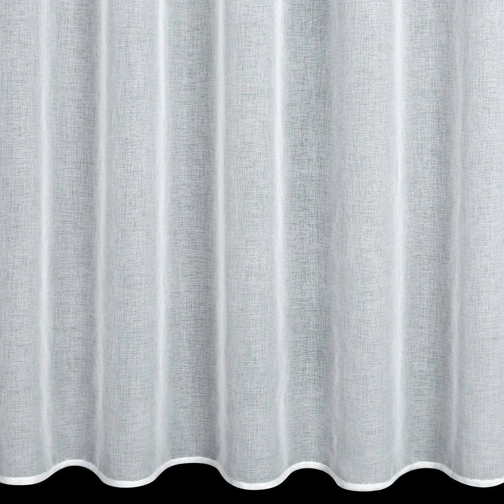 ZÁCLONA NA PÁSKE LANA 350X150 CM BIELA