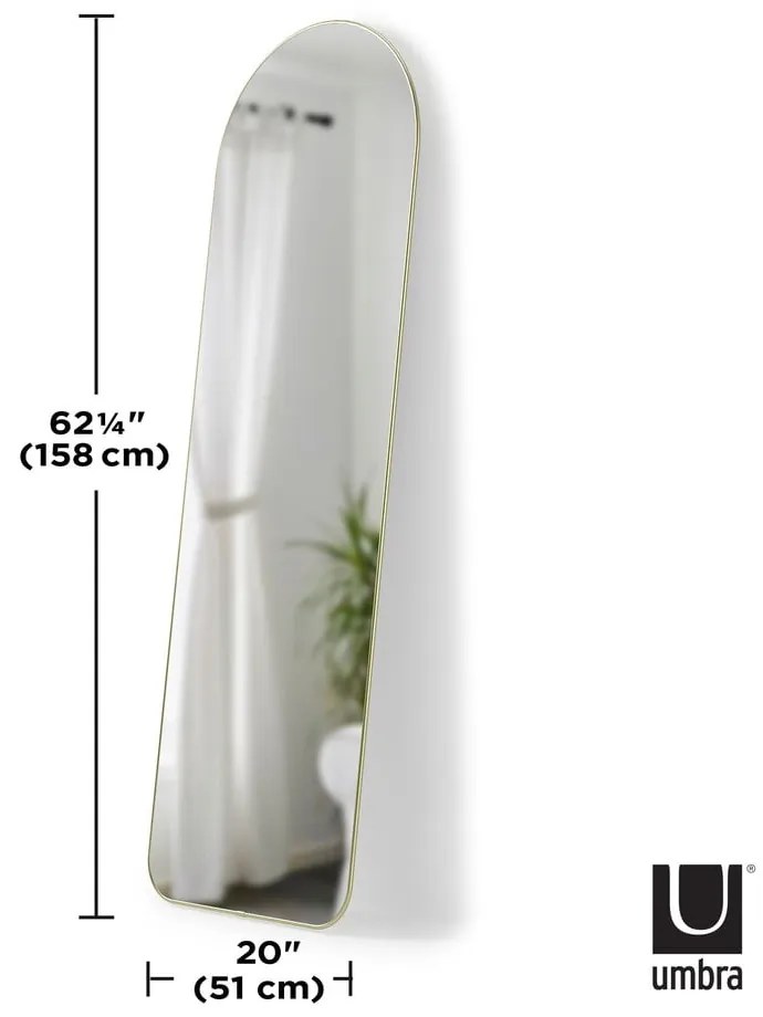 Stojacie zrkadlo 51x158 cm Hubba – Umbra