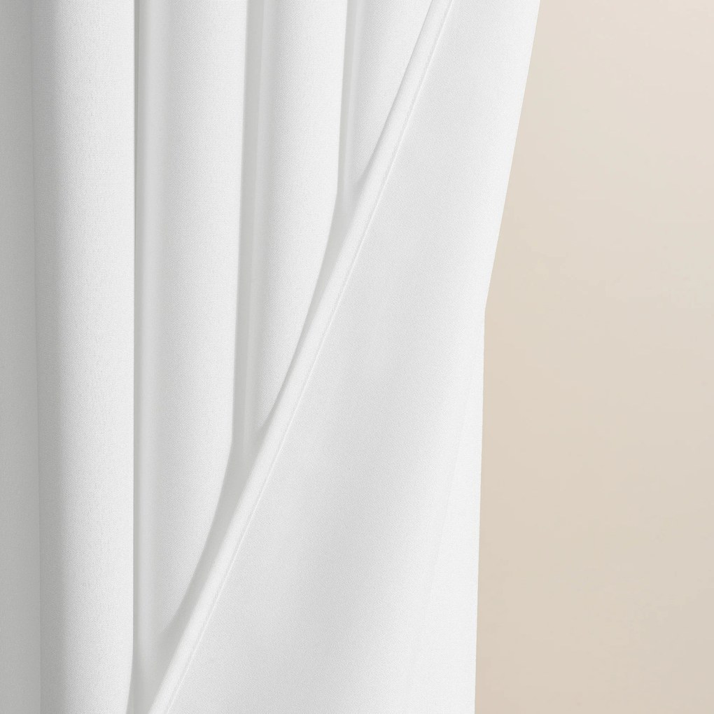 Room99 Záves na terasu AURA Na páske Farba: Hnedá, Veľkosť: 140 x 250 cm