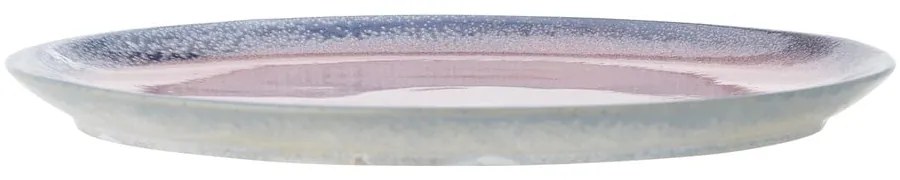 Svetloružový tanier z kameniny ø 26,5 cm Paula – Bloomingville