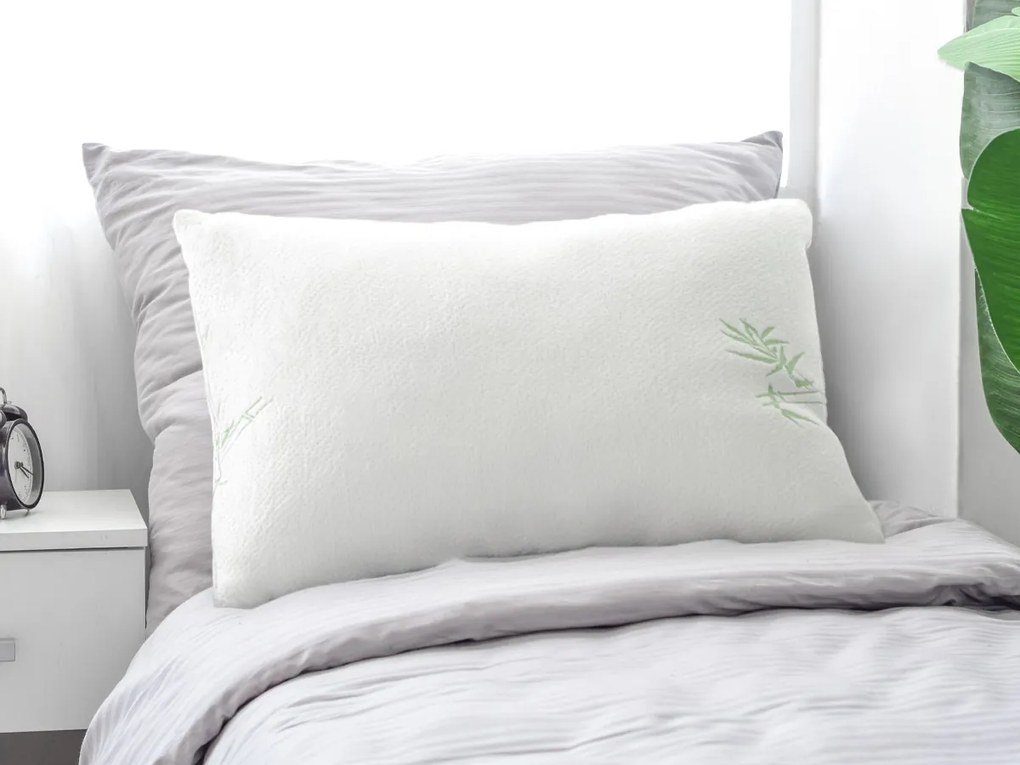 XPOSE® Anatomický bambusový vankúš s pamäťovou penou PREMIUM 40x60 cm