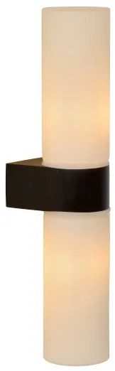 Lucide 04202/02/30 - Kúpeľňové nástenné svietidlo JESSE 2xG9/33W/230V IP44