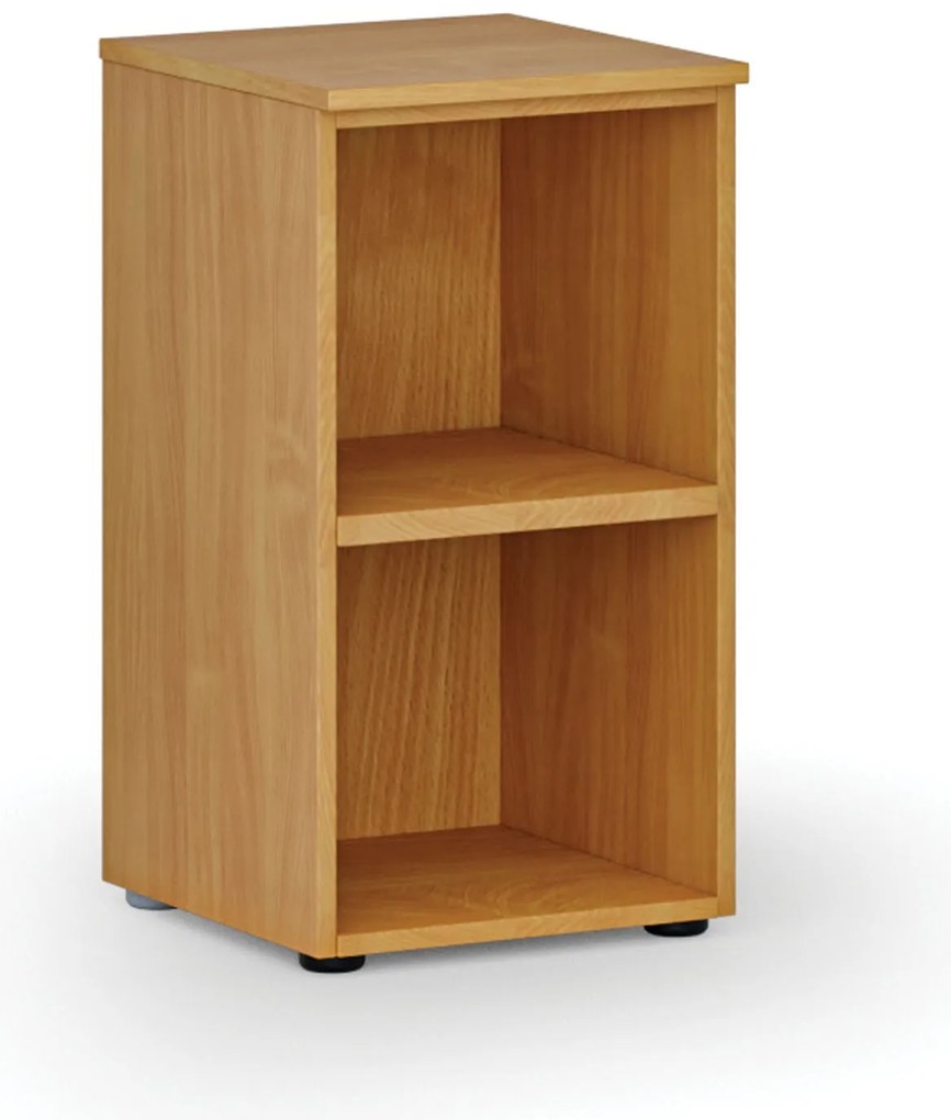 Kancelársky regál PRIMO WOOD, 400 x 420 x 740 mm, buk