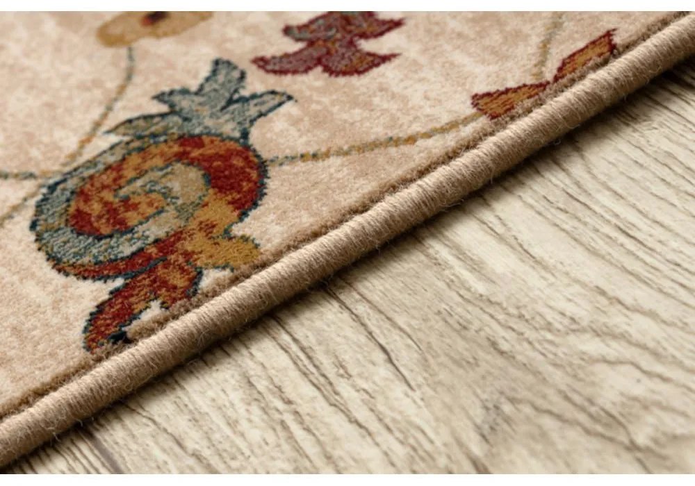 Vlnený kusový koberec Latica krémový 300x400cm