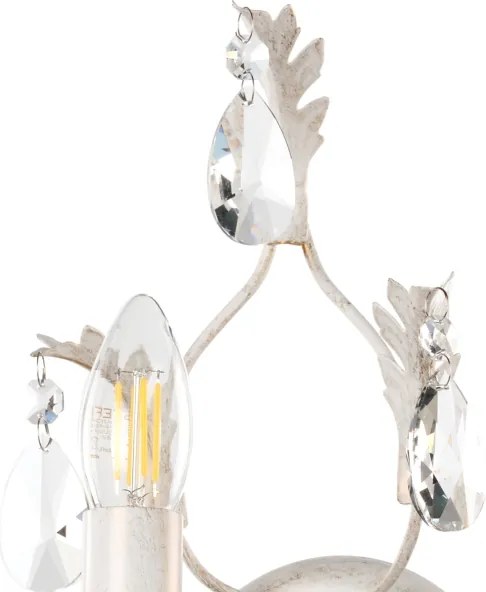 ONLI - Nástenné svietidlo TERESA 1xE14/6W/230V biela