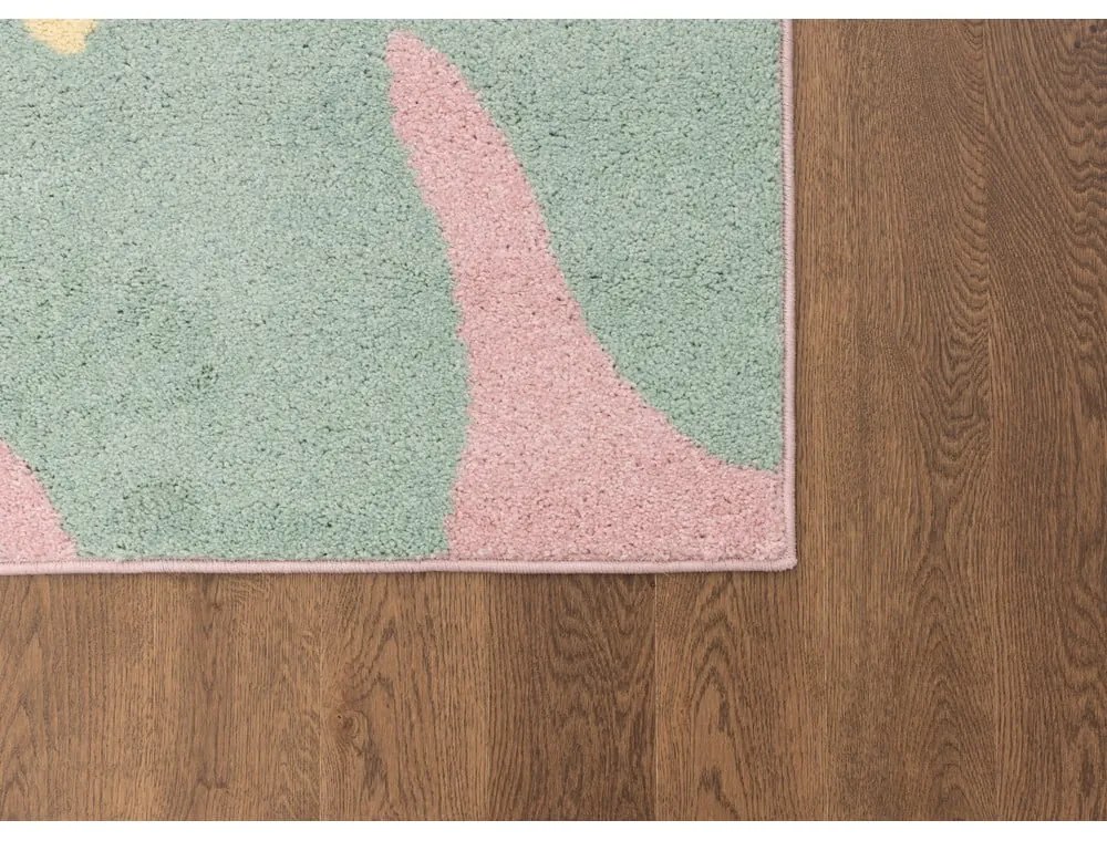 Detský koberec 80x150 cm Hugsy Mint – FD