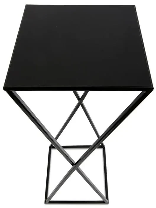 Stojan na kvety Espiral 70 cm čierny