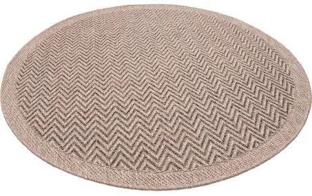 Koberec PATIO INT 5007/170 naturálny kruh