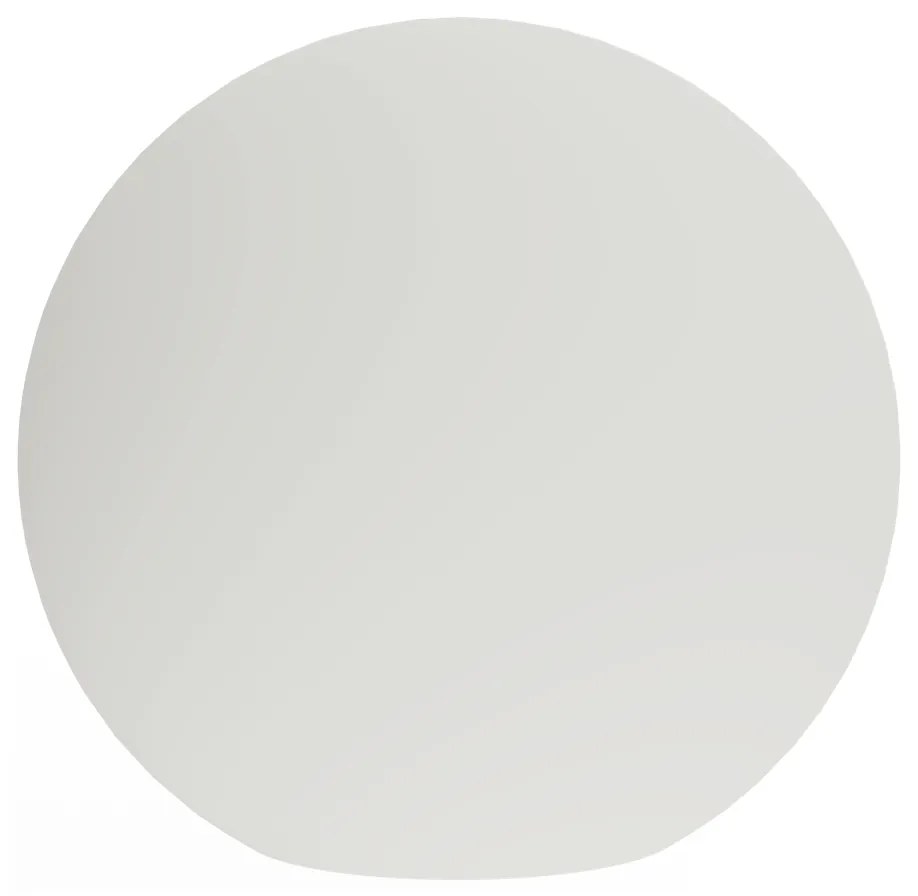 Ecolamp Exteriérové svietidlo Globo, 1x biele plastové tienidlo, (fi 30cm)