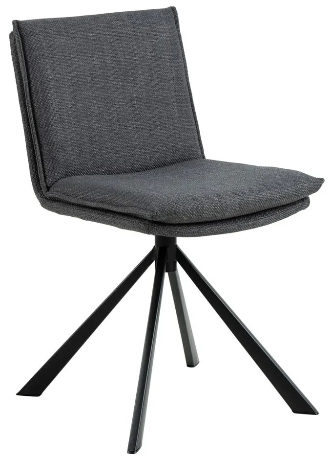 Tmavosivá jedálenská stolička Flynn – Actona