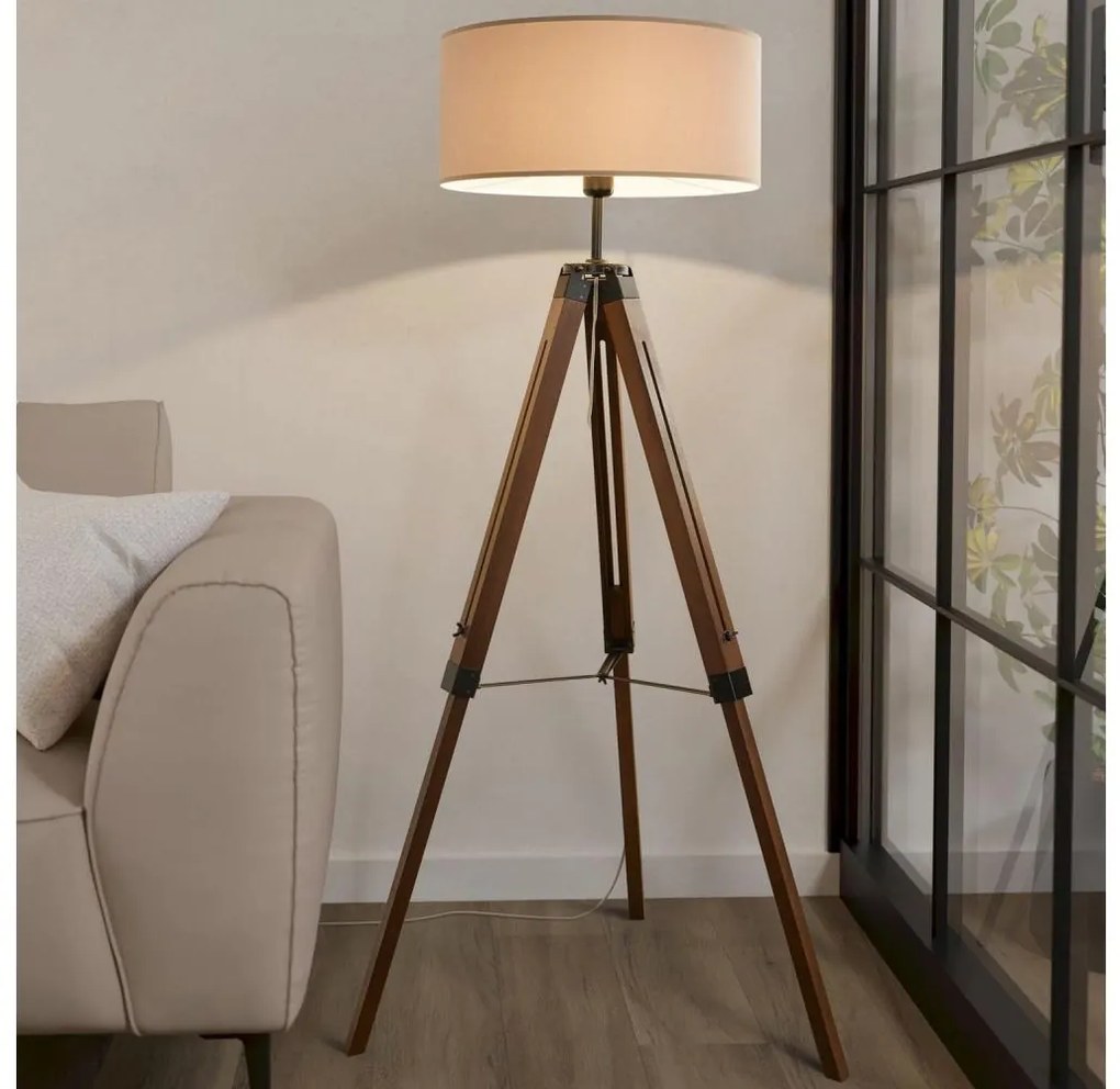 Eglo 44115 - Stojacia lampa LANTADA 1xE27/60W/230V