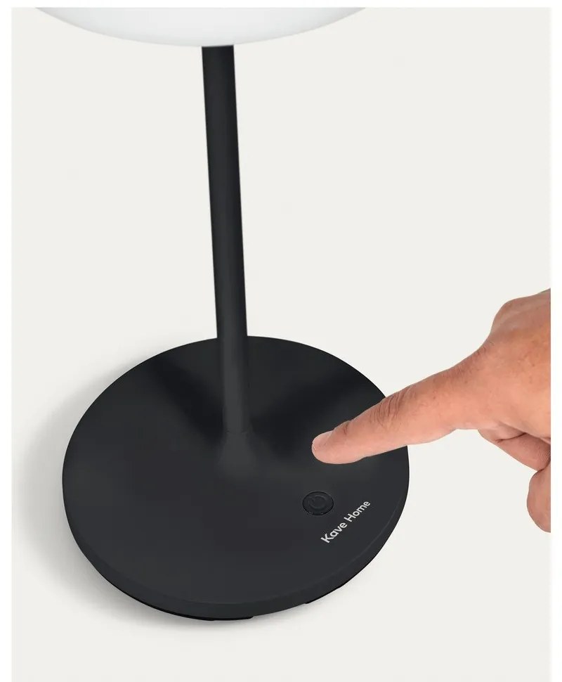 LED prenosné vonkajšie svietidlo na diaľkové ovládanie/stmievateľné na USB ø 16 cm Dinesh – Kave Home