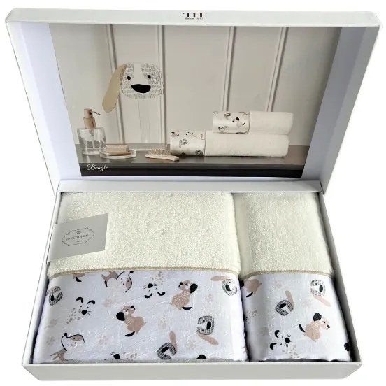 Soft Cotton Osuška a uterák BEAGLE v darčekovom balení