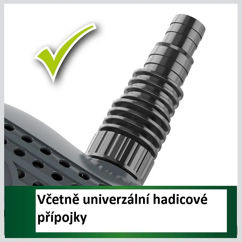 Filtračné a prúdové čerpadlo Heissner 4 900 l/h, 40 W, pre jazierko do 24 m³ HFP5000-00