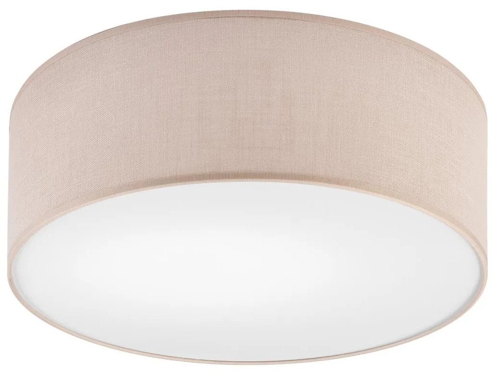 Stropné svietidlo SIRJA 1xE27/60W/230V pr. 35 cm béžová