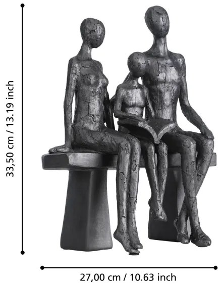 Eglo 427404 - Dekorácia SIOCON 33,5x27 cm živica