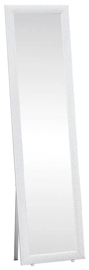 Biele stojanové zrkadlo LAVAL