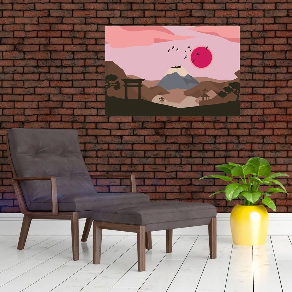 Obraz - Japonsko N⁰2 (90x60 cm)