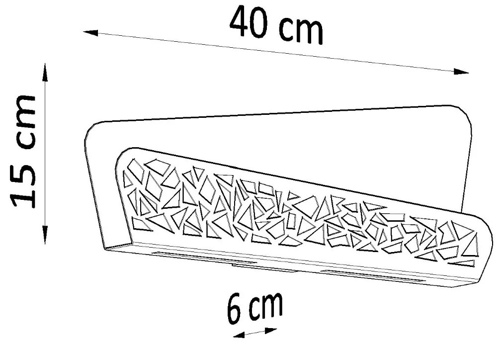 Sollux Nastenné svietidlo ALIZA white SL_0933