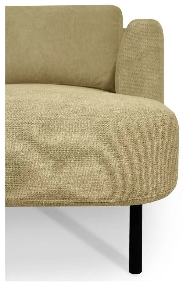 Okrovožltá rohová pohovka (ľavý roh/do "U") Hero – Scandic