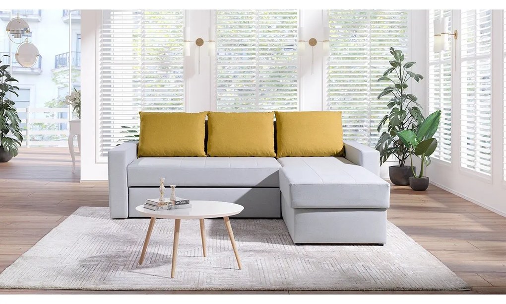 Rohová sedacia súprava Sierra, Dostupné poťahy: Cashmere 22 + Cashmere 15