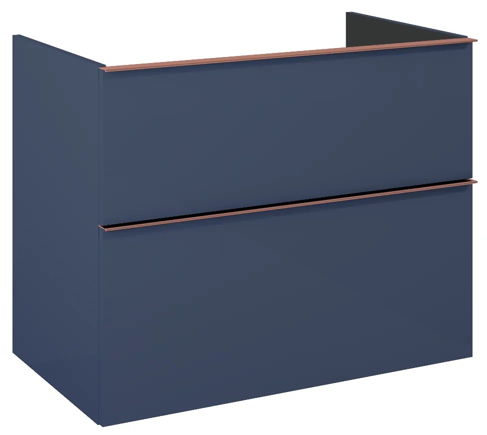 Elita Look, umývadlová skrinka 80x45x64 cm 2S PDW, modrá matná, ELT-168580