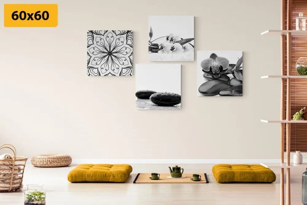 Set obrazov vôňa pokoja Feng Shui - 4x 60x60