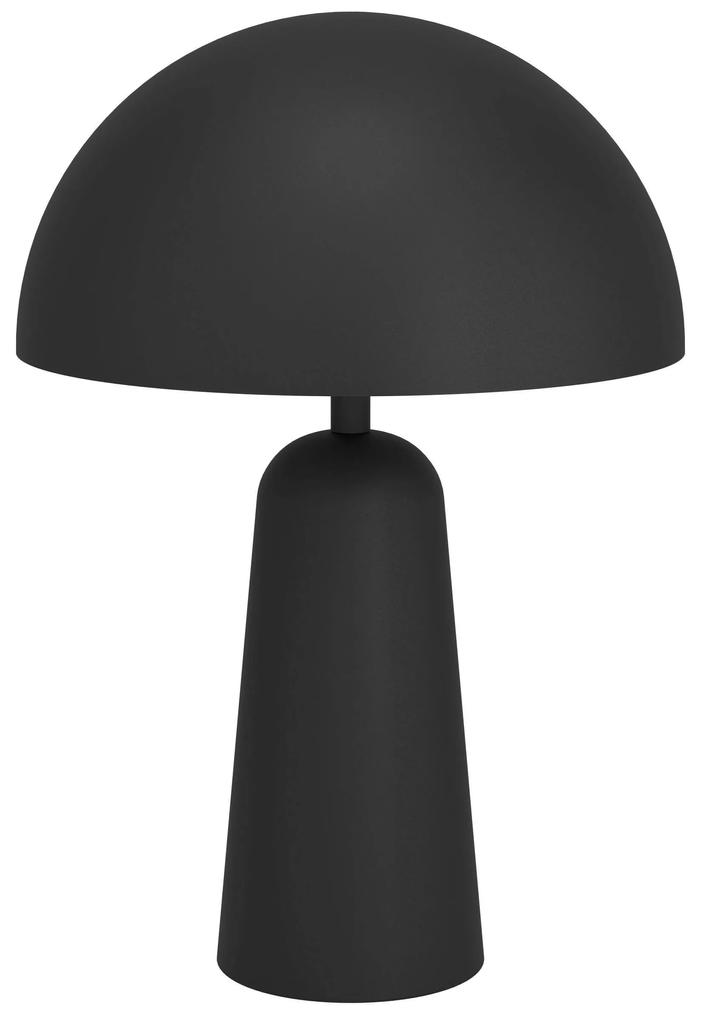 EGLO Moderná stolná lampa ARANZOLA, 1xE27, 40W, čierna