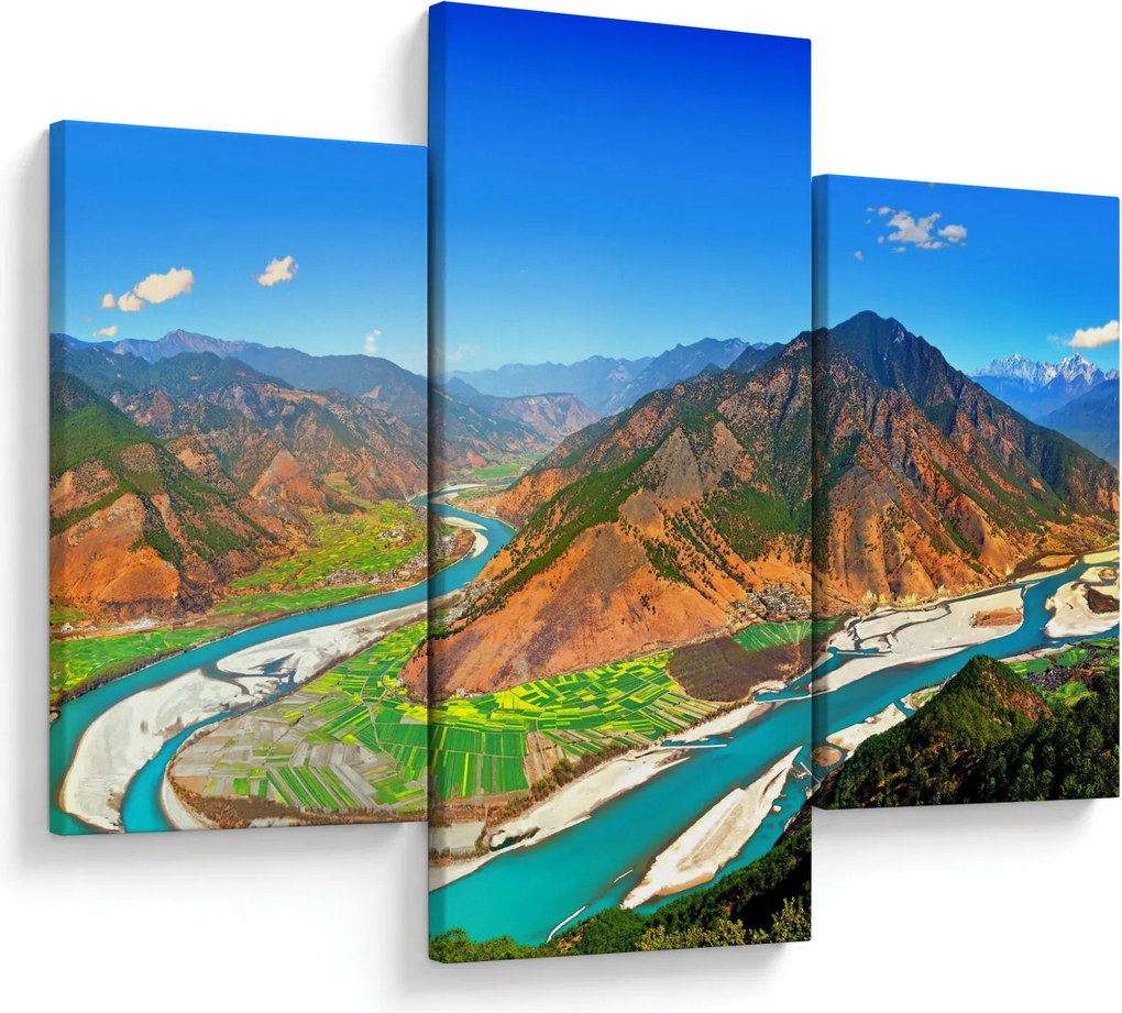 Obraz - River Yangtze (90x60 cm)