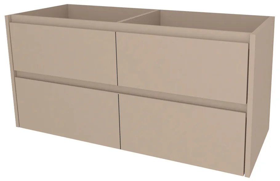 Mereo, Mereo Opto, kúpeľňová skrinka 121 cm, Multidecor, Šedý kameň, MER-CN993SSEKA