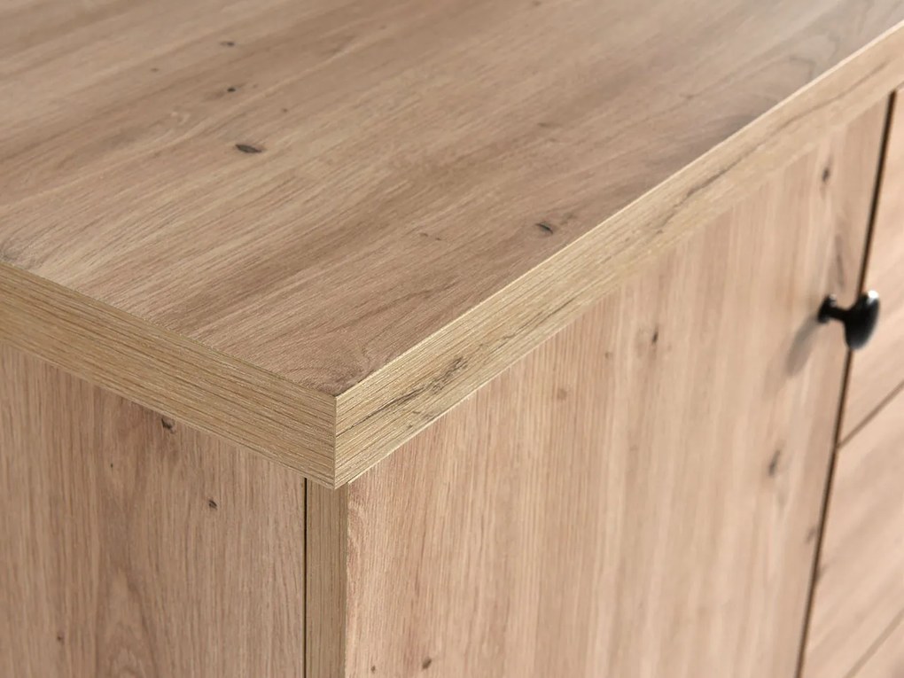 TV skrinka Sigeren SG07, Farby:: dub artisan / dub artisan + čierna