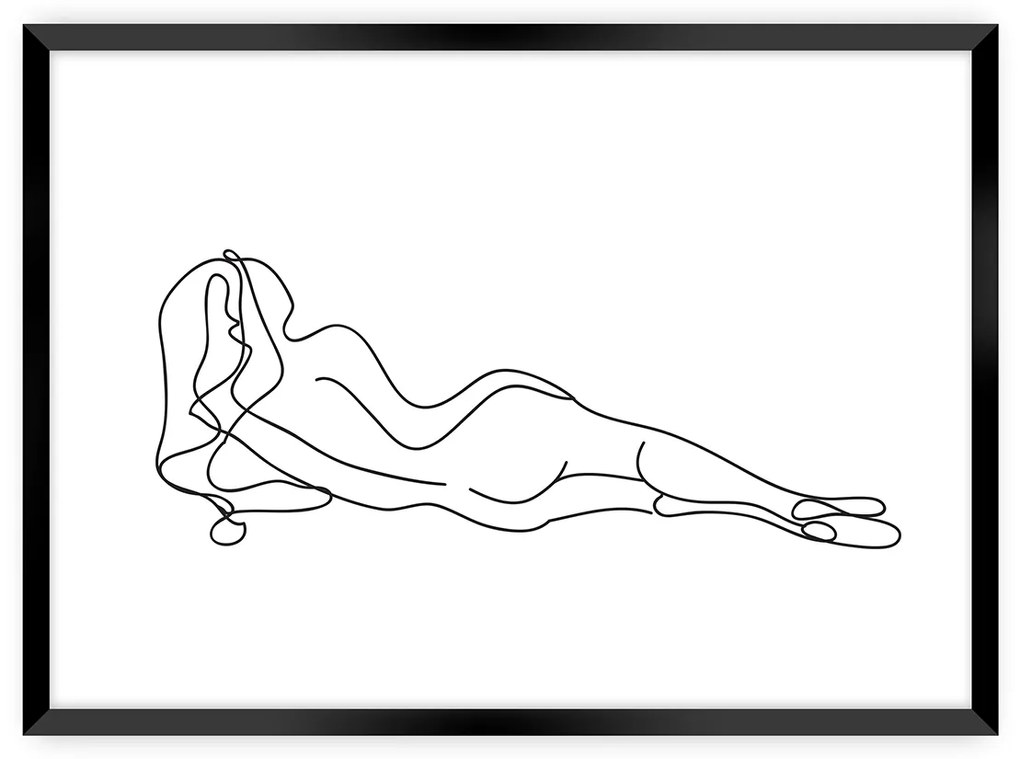 Plagát Figure Line III