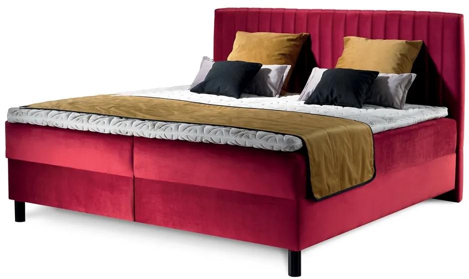 Boxspringová manželská posteľ Reto Rozmer: 180x200cm