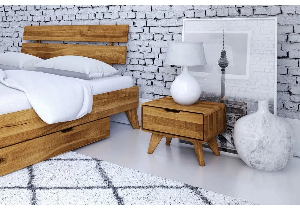 Nočný stolík z dubového dreva Greg - The Beds