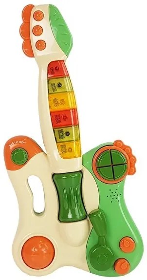 LEAN TOYS Detská interaktívna klavírna gitara