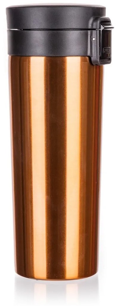 Banquet Hrnček cestovný dvojstenný ARCUS 450 ml, medená