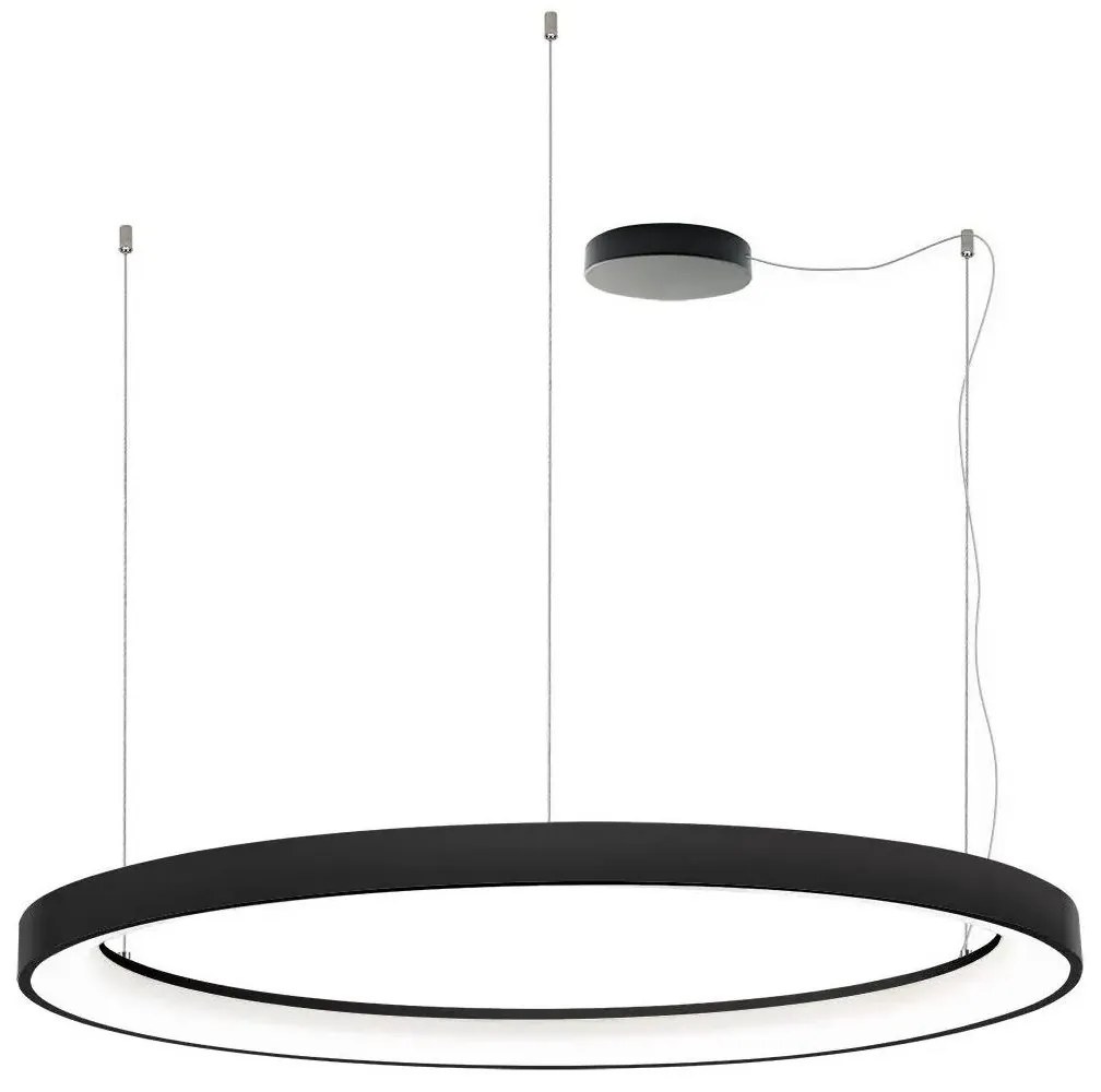 LED2 - LED Stmievateľný luster na lanku BELLA LED/80W/230V 3000K/4000K čierna